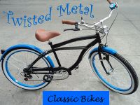 Bicicleta Retro Modelo Twisted Metal Estilo Schwinn